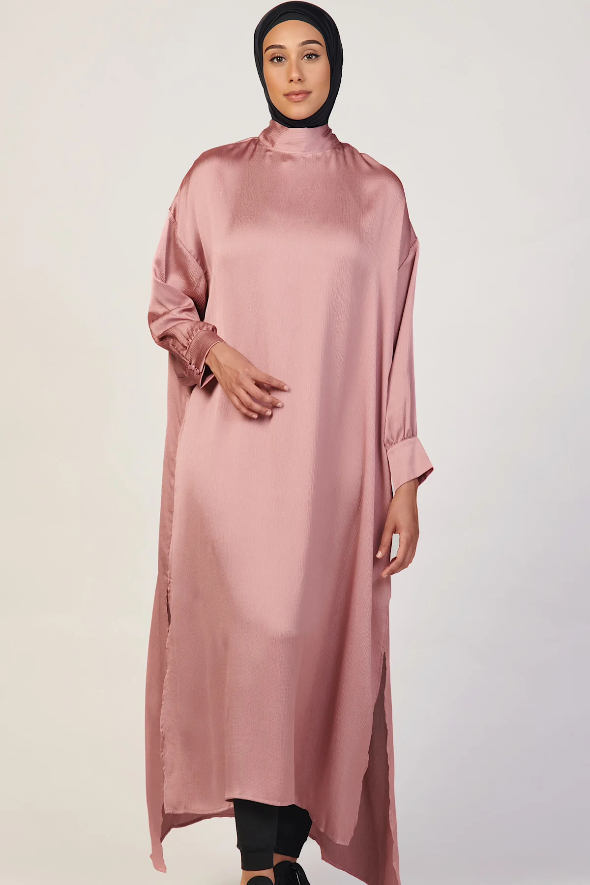 Fahsasaxiong Maxi Dress - Rose