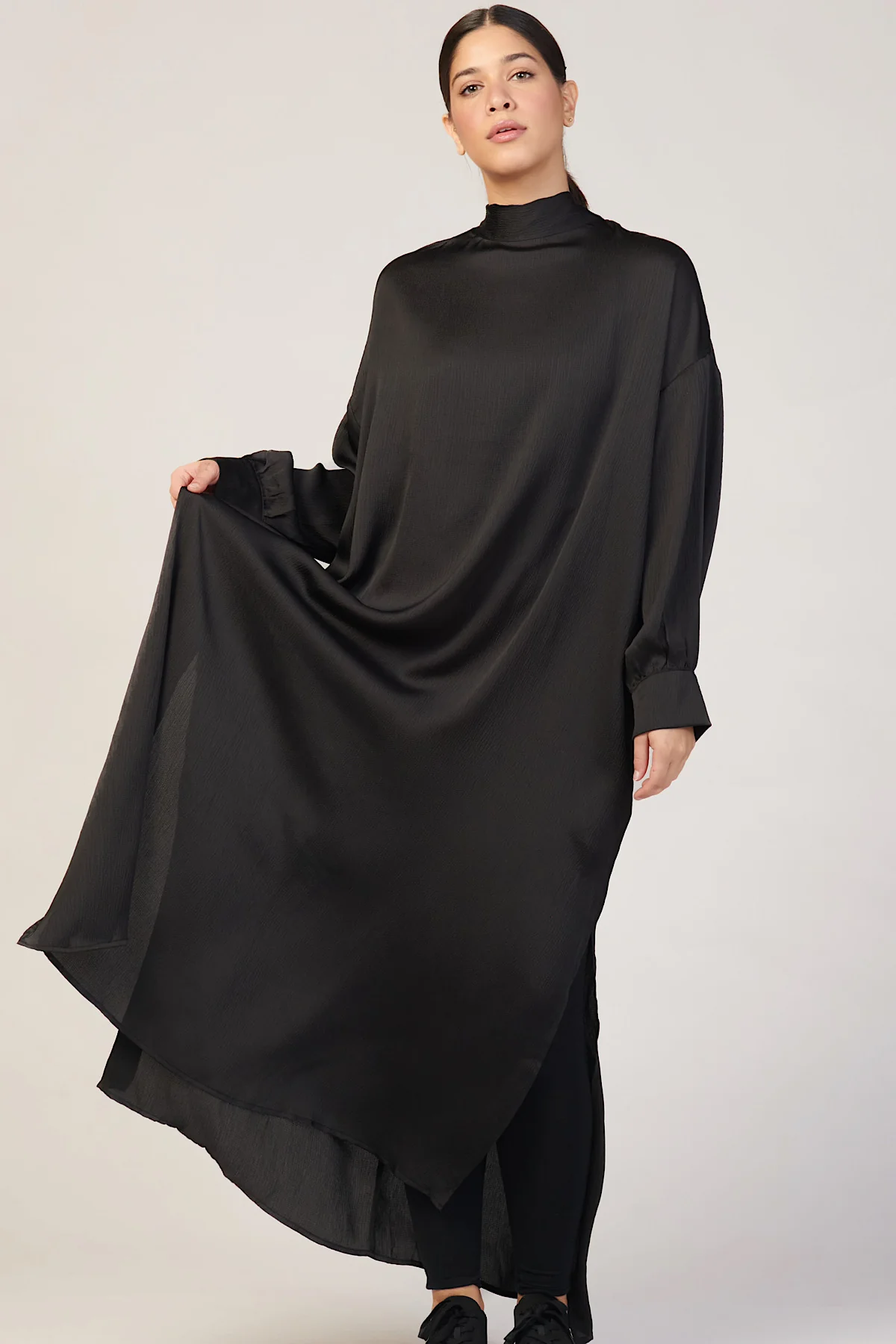 Fahsasaxiong Maxi Dress - Black