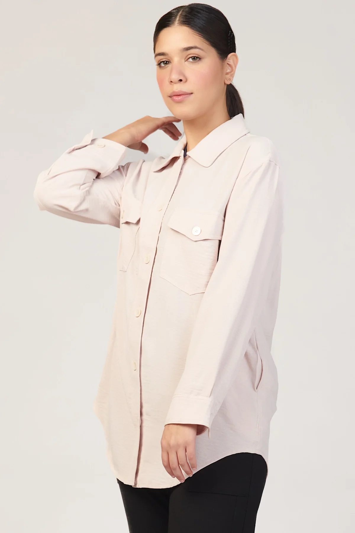 Fahsasaxiong Shirt - Crepe