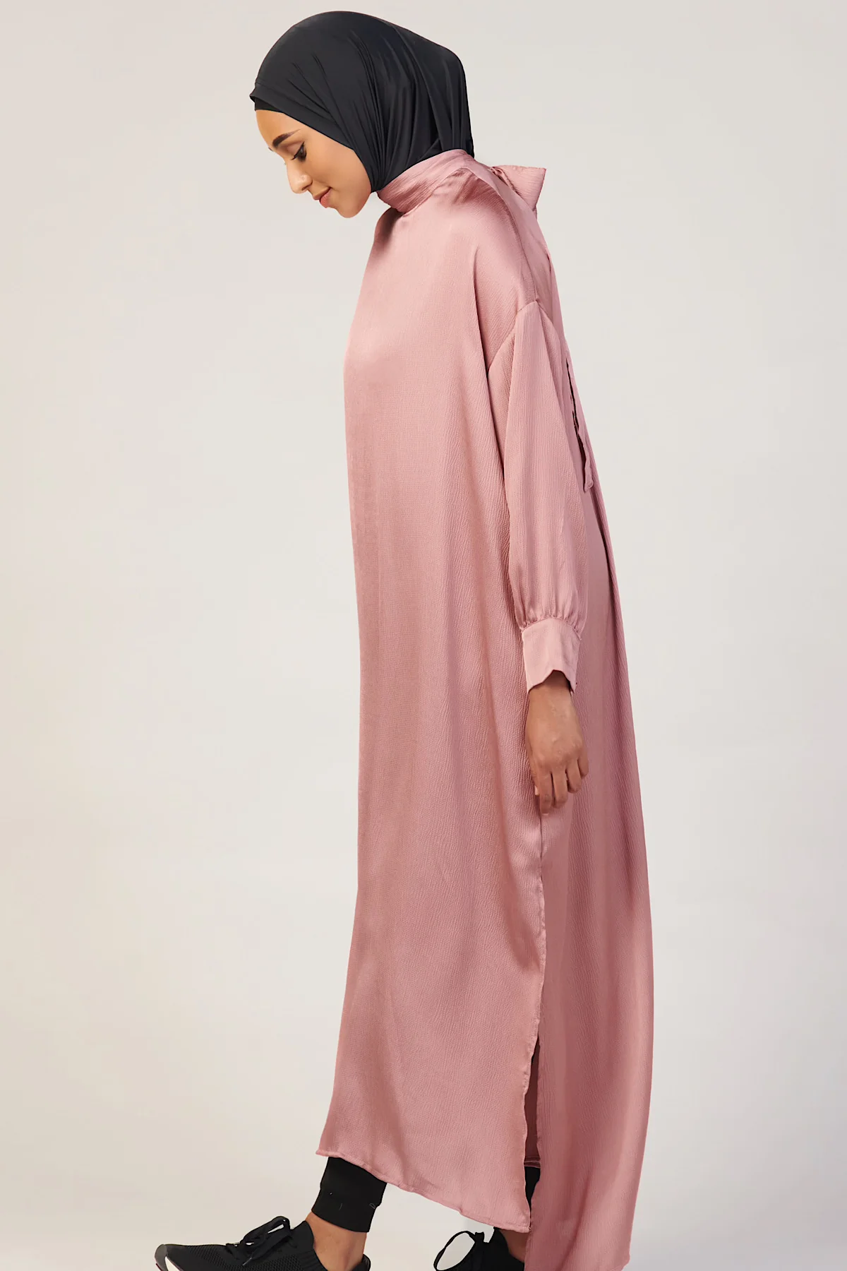 Fahsasaxiong Maxi Dress - Rose