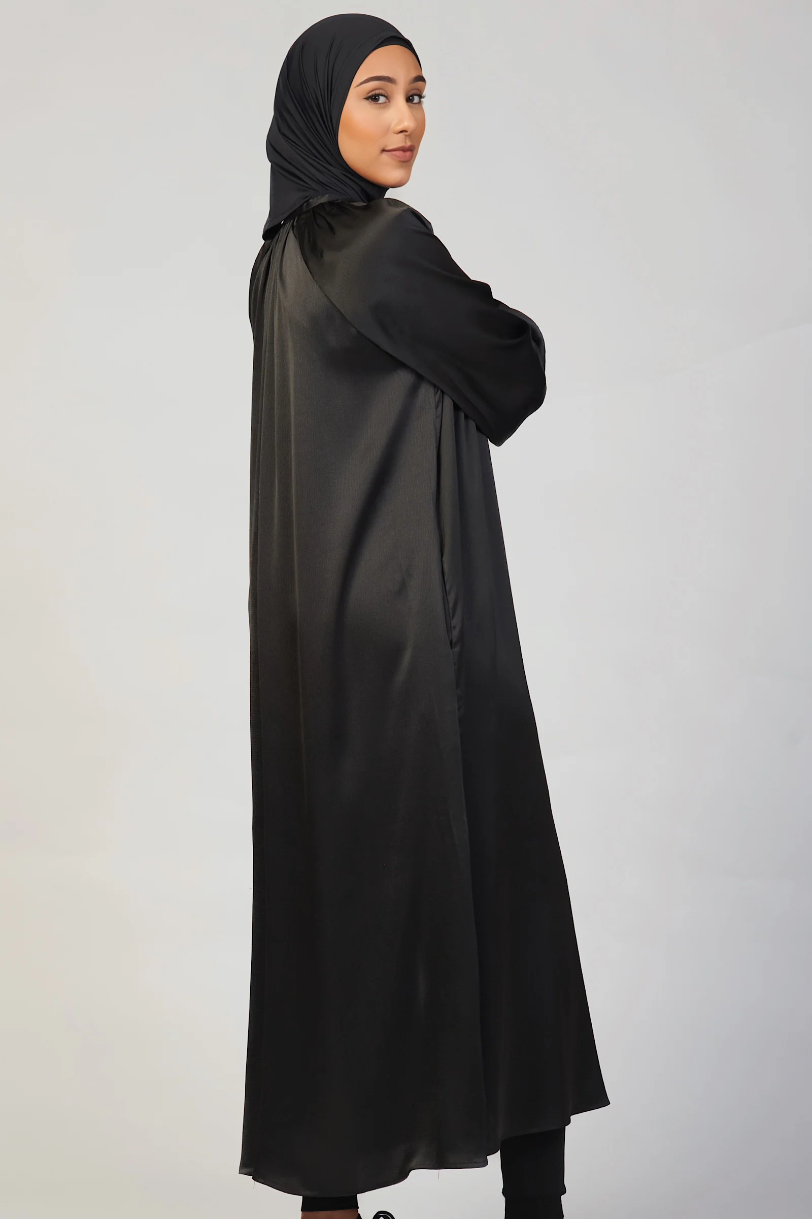 Fahsasaxiong Black Dress