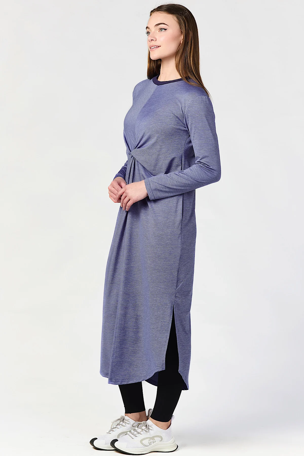 Fahsasaxiong Dress - Denim Blue - Image 2